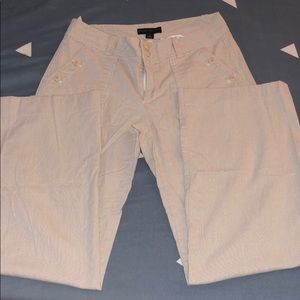 High rise work pants